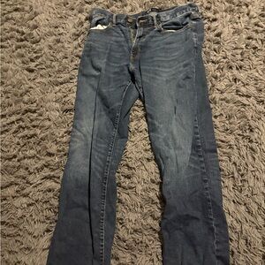 GAP Men's Straight Jeans - Dark Blue Denim